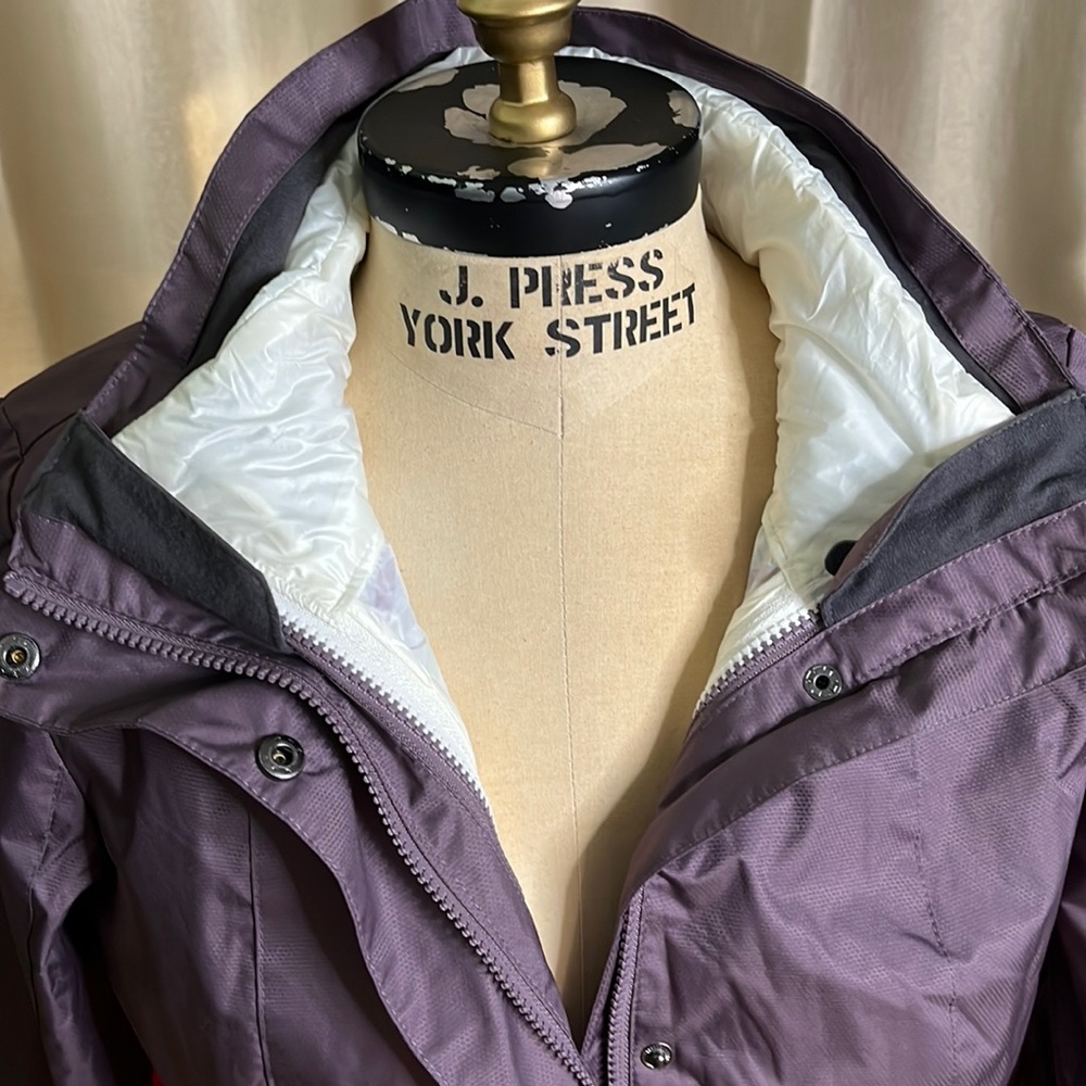Gerry Multi Purpose Jacket Puffer Raincoat 3 In 1 Rain Jacket zip snap - Picture 6 of 15